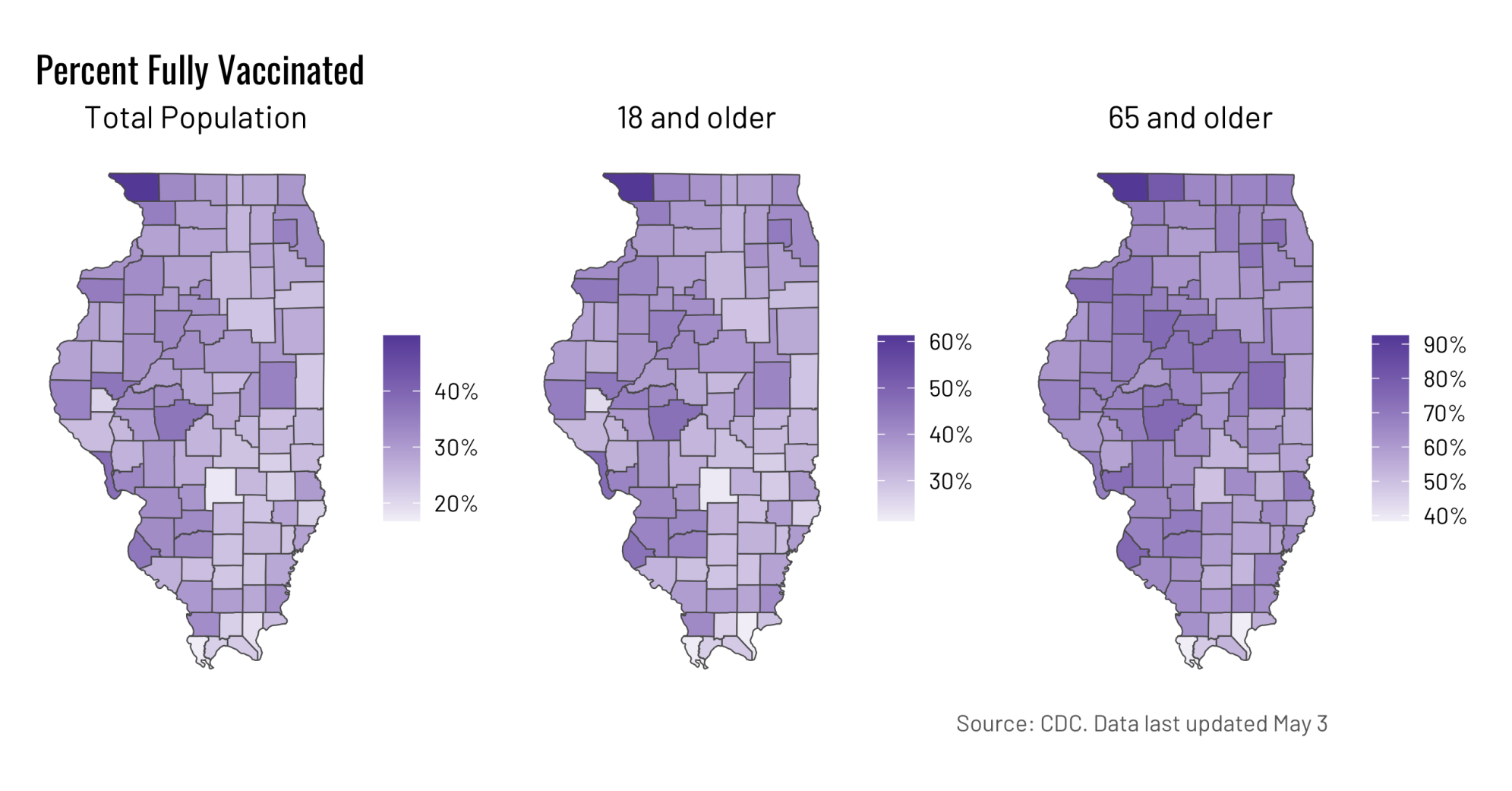 CDC maps